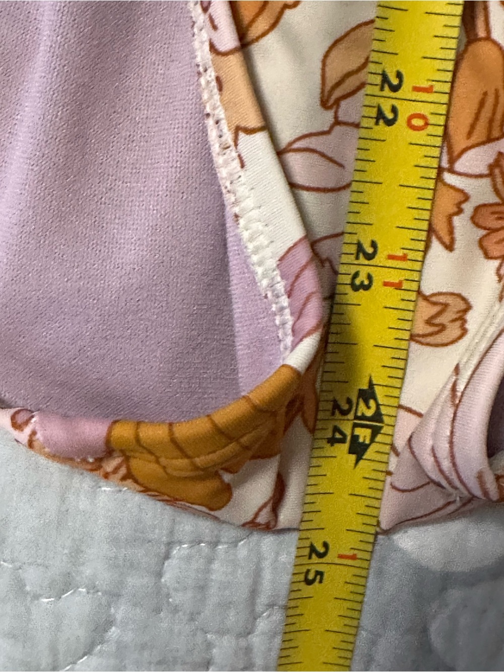 Kona Sol Light Mauve one piece swimsuit. Size Large - Picture 10 of 11